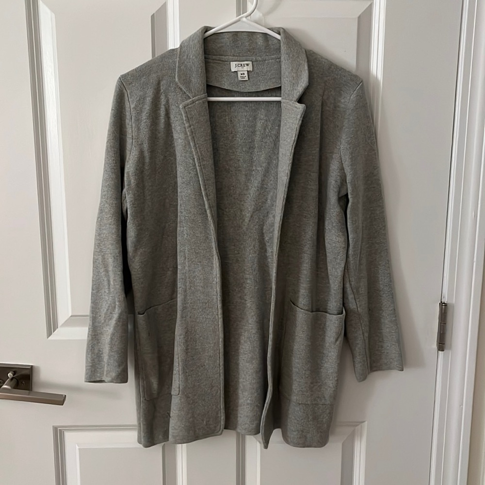 J. Crew Sweater Blazer